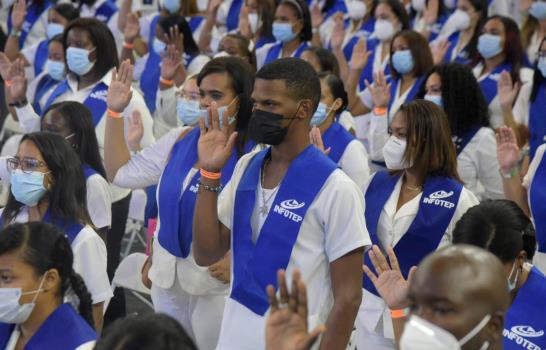 Presidente Abinader encabeza graduación de 2 160 técnicos de Infotep