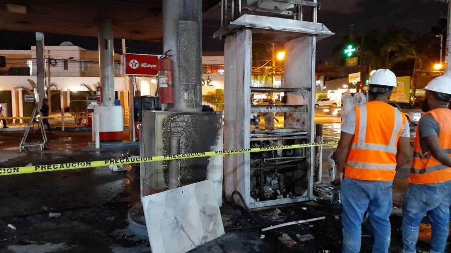 Comunicado de Texaco sobre fuego en estación de combustible Comunicado de Texaco sobre fuego en estación de combustible