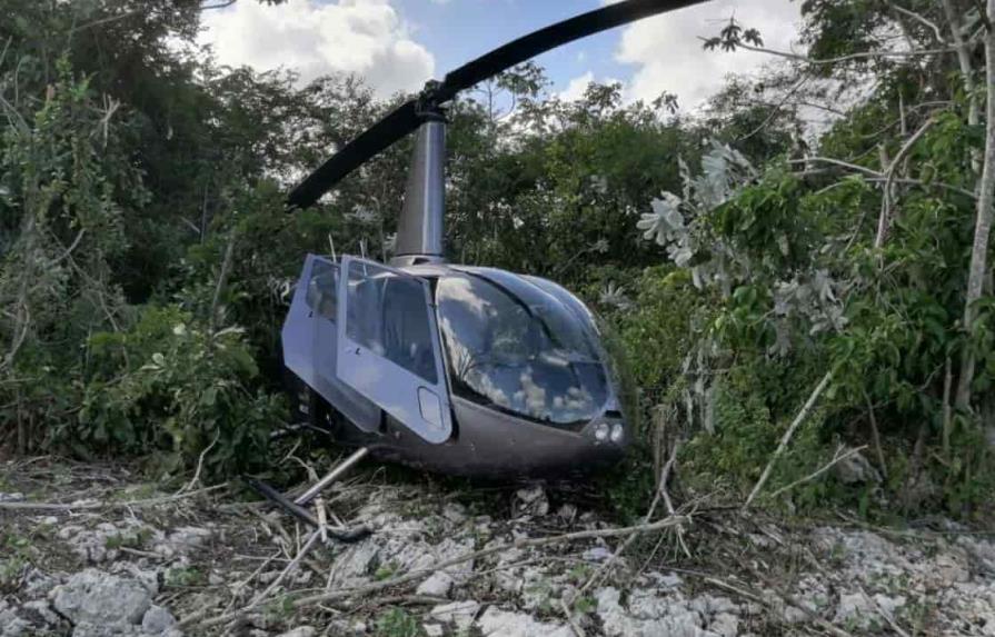 Helicóptero de Helidosa realiza aterrizaje de precaución en la región Este