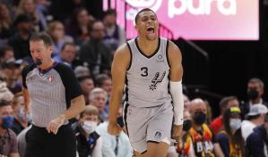 Spurs superan a Jazz y le cortan racha de ocho triunfos