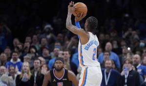 Thunder gana con triple de Gilgeous-Alexander en la bocina