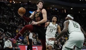 Cavaliers vencen a Bucks incompletos; hilan 6to triunfo