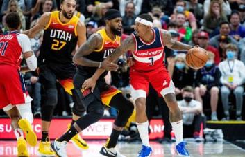 Beal luce con 37 puntos, en triunfo de Wizards sobre Jazz