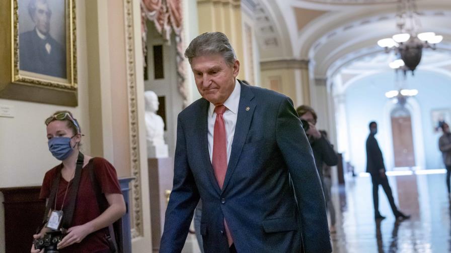 Senador Manchin dice no votará por propuesta de gasto social Senador Manchin dice no votará por propuesta de gasto social