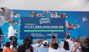 Gobierno entrega bono navideño de RD$1,000 a beneficiarios de Supérate