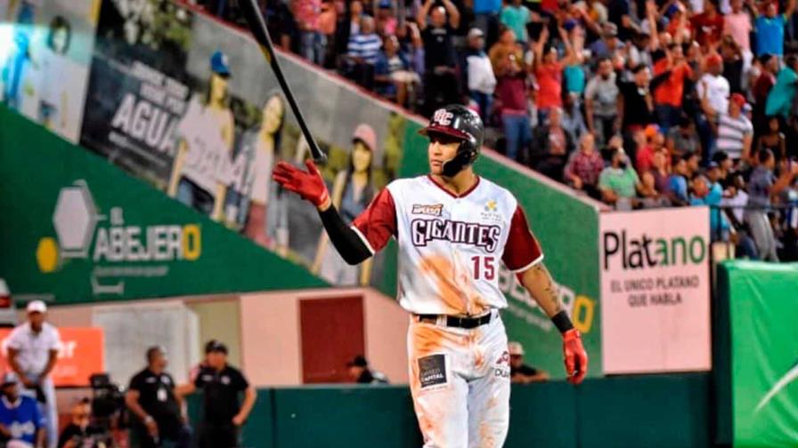 Gigantes del Cibao son los mejores de la serie regular gracias a jonrón de Sirí ante Tigres del Licey