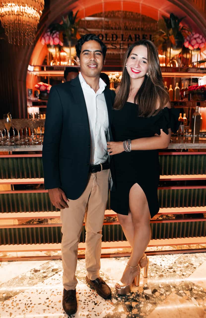 Jorge Ricardo Sa´nchez y Marie Jane A´lvarez.