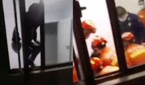 Repartidor de comida recibe nota suicida junto a pedido y salva la vida del cliente