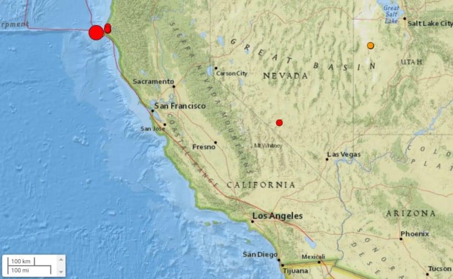 Sismo de magnitud 6.2 remece norte de California