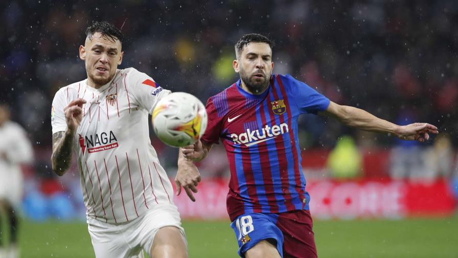Barcelona cierra un mal 2021 con empate en Sevilla Barcelona cierra un mal 2021 con empate en Sevilla