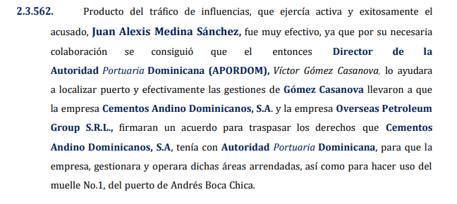 Ministerio Público incluye a Víctor Casanova en el expediente. 