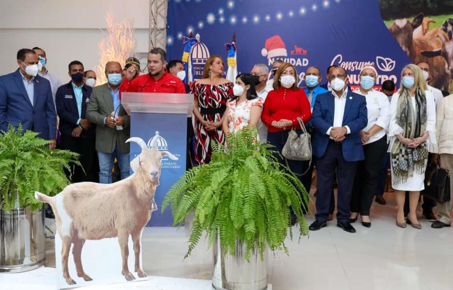 Anuncian campaña “Tamo en chivo” para promover el consumo de chivo y ovejo en el país