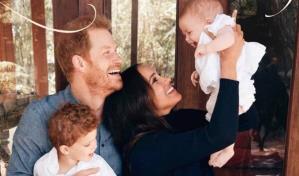 El príncipe Harry y Meghan comparten la primera fotografía de su hija Lilibeth