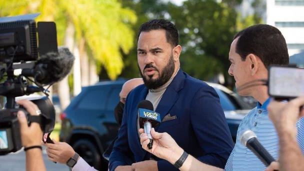 La reacción de Raphy Pina tras ser declarado culpable