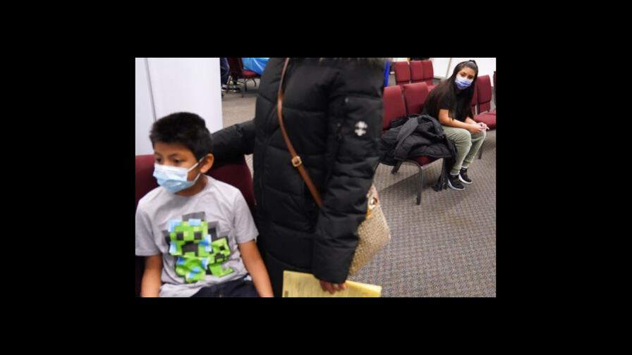 Más de 5 millones de niños estadounidenses de 5  a 11 años han recibido su primera dosis contra el COVID