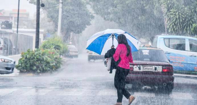 Onamet pronostica lluvias para este viernes por sistema frontal y vaguada