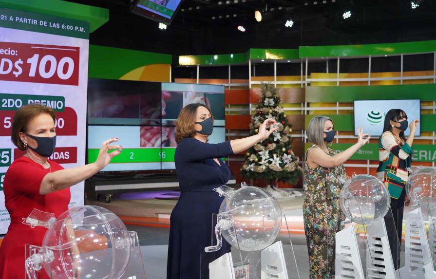 Lotería Nacional rompe récord de ganadores en sorteo Extraordinario de Navidad