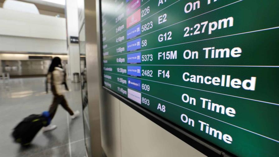 Cientos de vuelos cancelados en Estados Unidos por cuarto día consecutivo Cientos de vuelos cancelados en Estados Unidos por cuarto día consecutivo