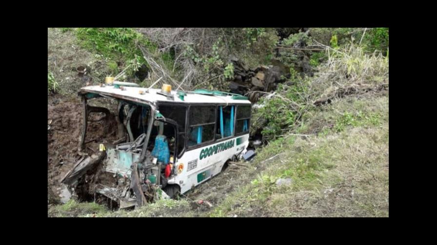 Accidente de un autobús deja 7 muertos y 29 heridos en Colombia