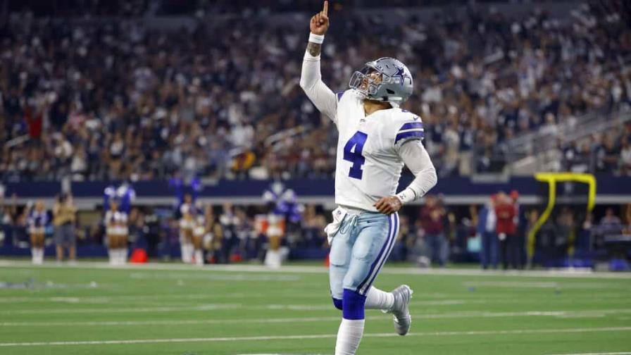 Prescott y los Cowboys aplastan 56-14 a Washington