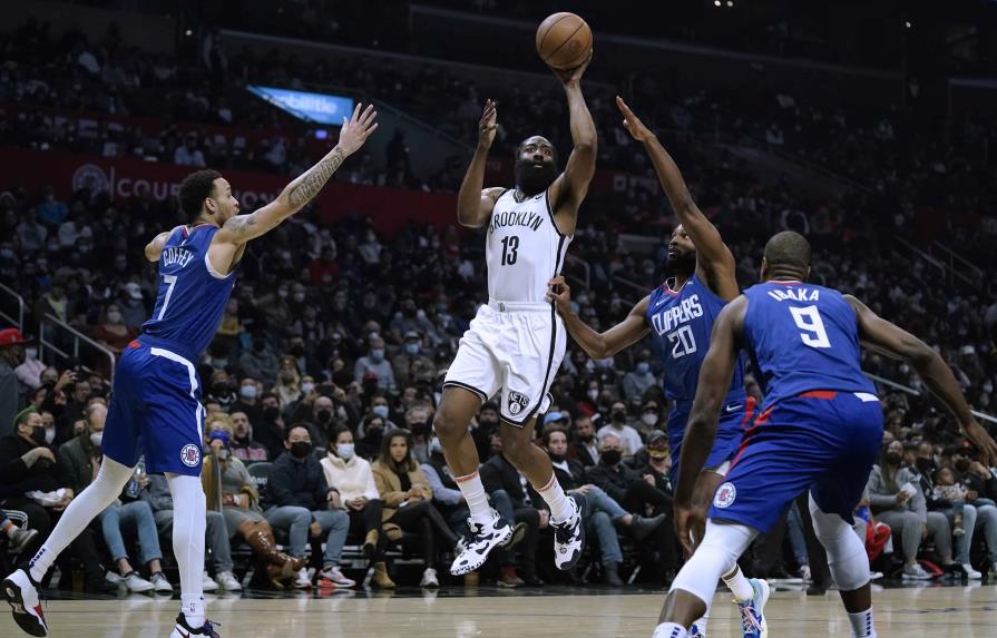 Harden anota 39 y Nets se imponen a los Clippers