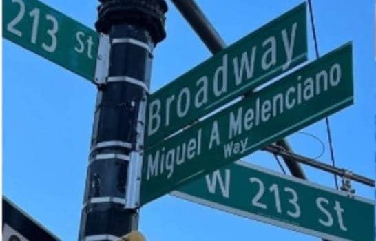 Nombran calle de Nueva York en honor a periodista dominicano