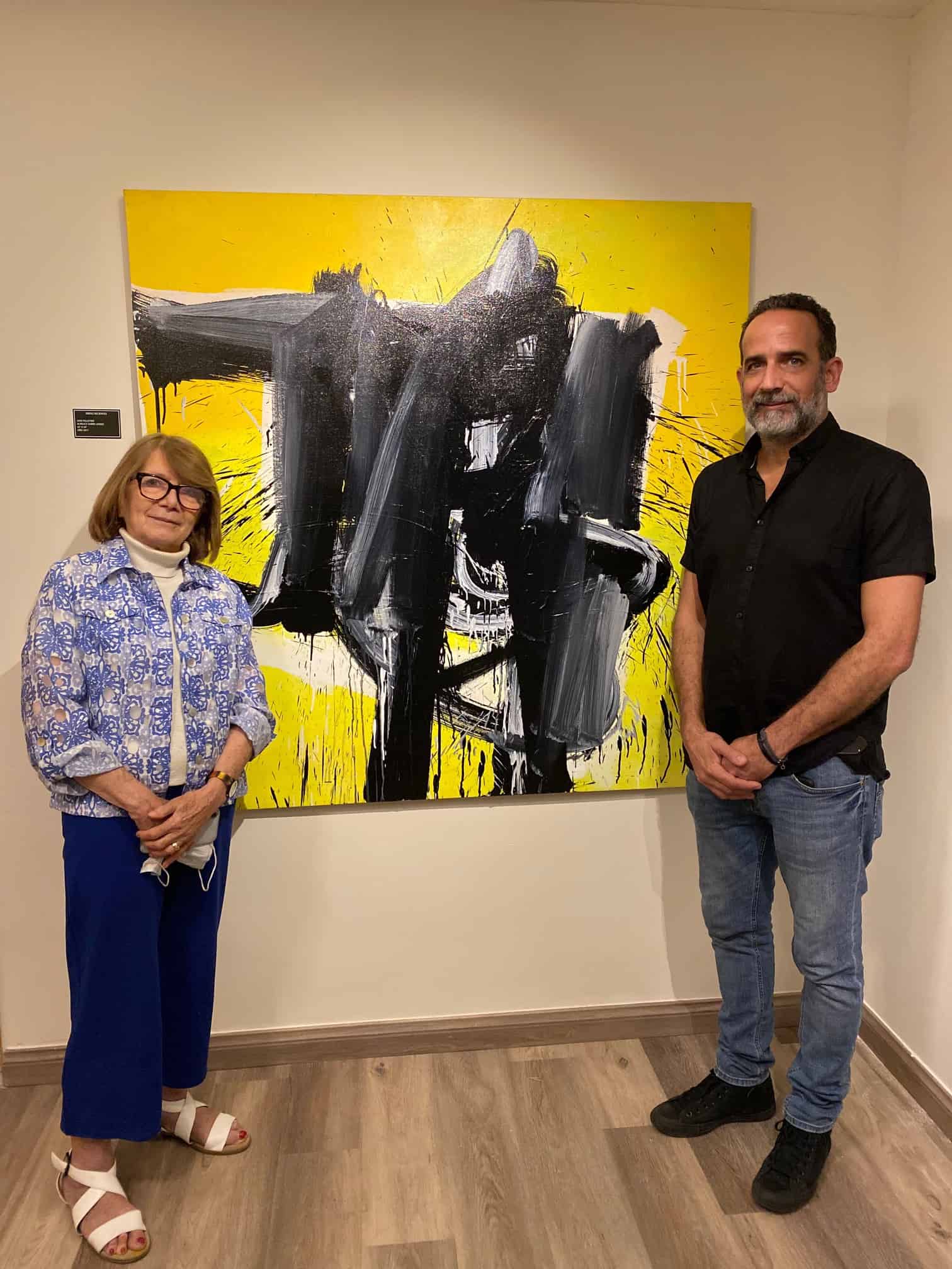 Marianne de Tolentino y José Pelletier.

