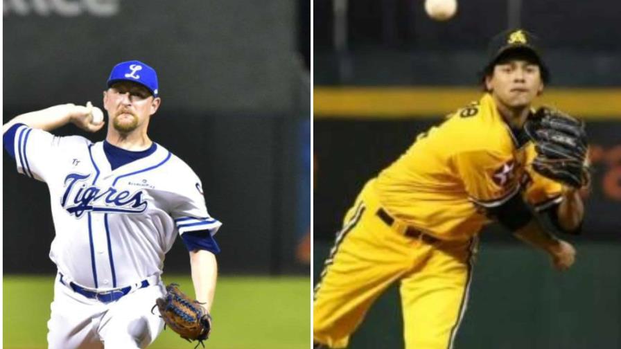 Águilas y Licey en su primer partido de round robin