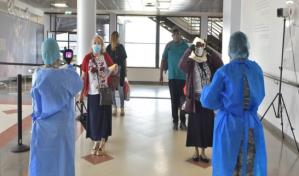 Personal militar realiza 103 mil pruebas aleatorias de COVID-19 en aeropuertos