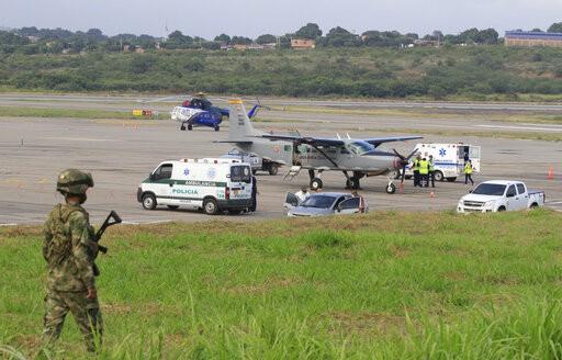 Capturan a sospechosos de ataque en aeropuerto de Colombia