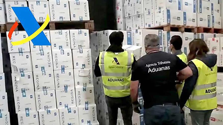 Nueve detenidos de varios países por contrabando de tabaco por 6,8 millones