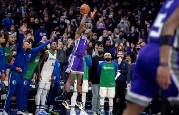 Triple de Met al final da el triunfo a Kings ante Mavericks