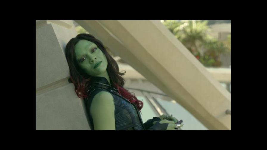 Zoe Saldaña revela un nuevo aspecto de Gamora