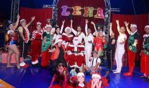 Una tarde de circo, el regalo navideño de 126 menores llegados solos a EEUU