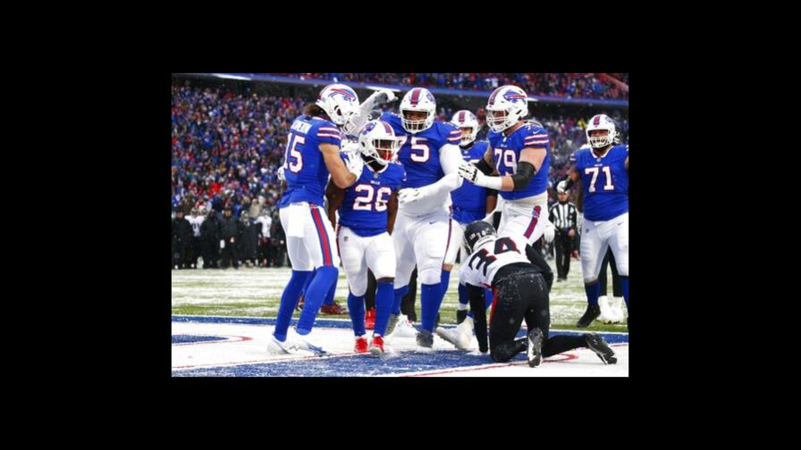 Bills aseguran playoffs tras doblegar 29-15 a Falcons