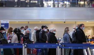 Aerol&iacute;neas cancelan unos 5,000 vuelos en EEUU en primer fin de semana del a&ntilde;o