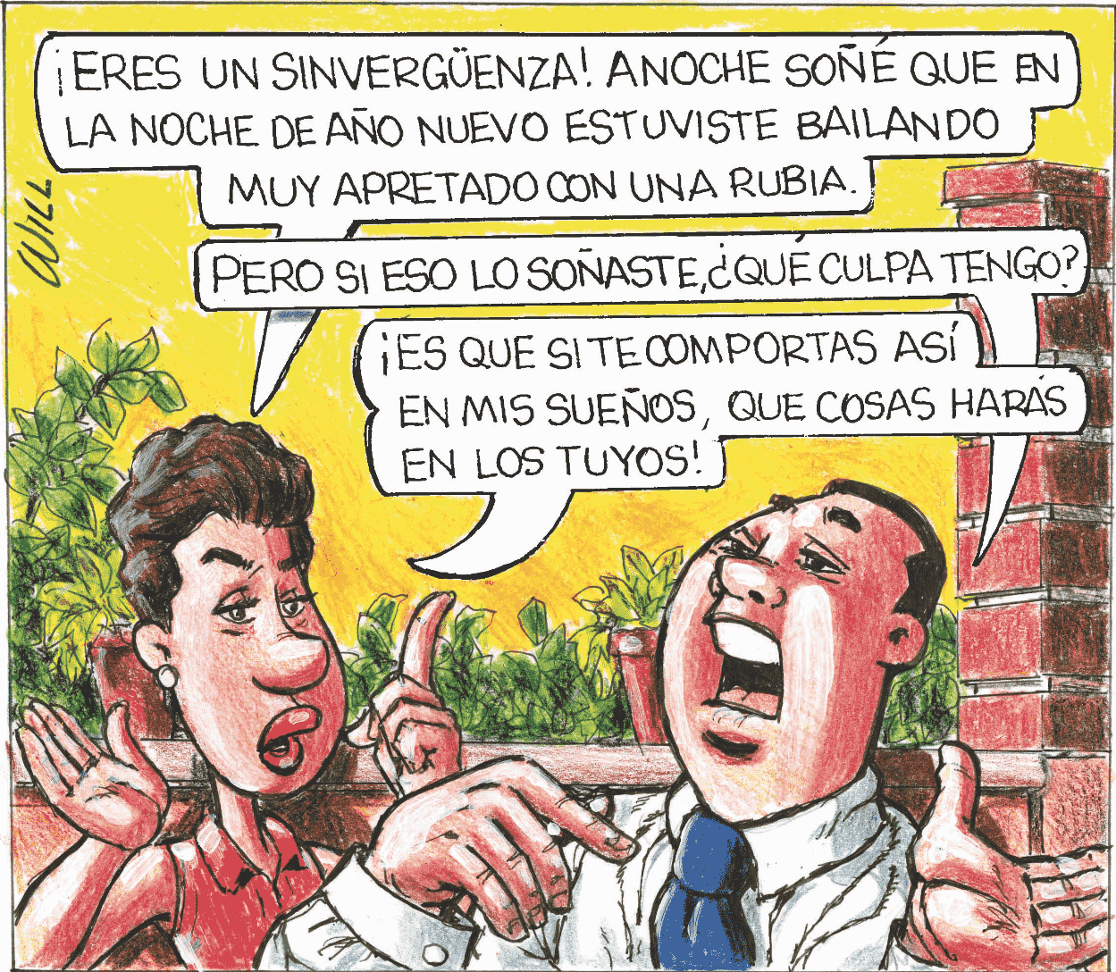 Caricatura de Rosca Izquierda 3 enero 2022