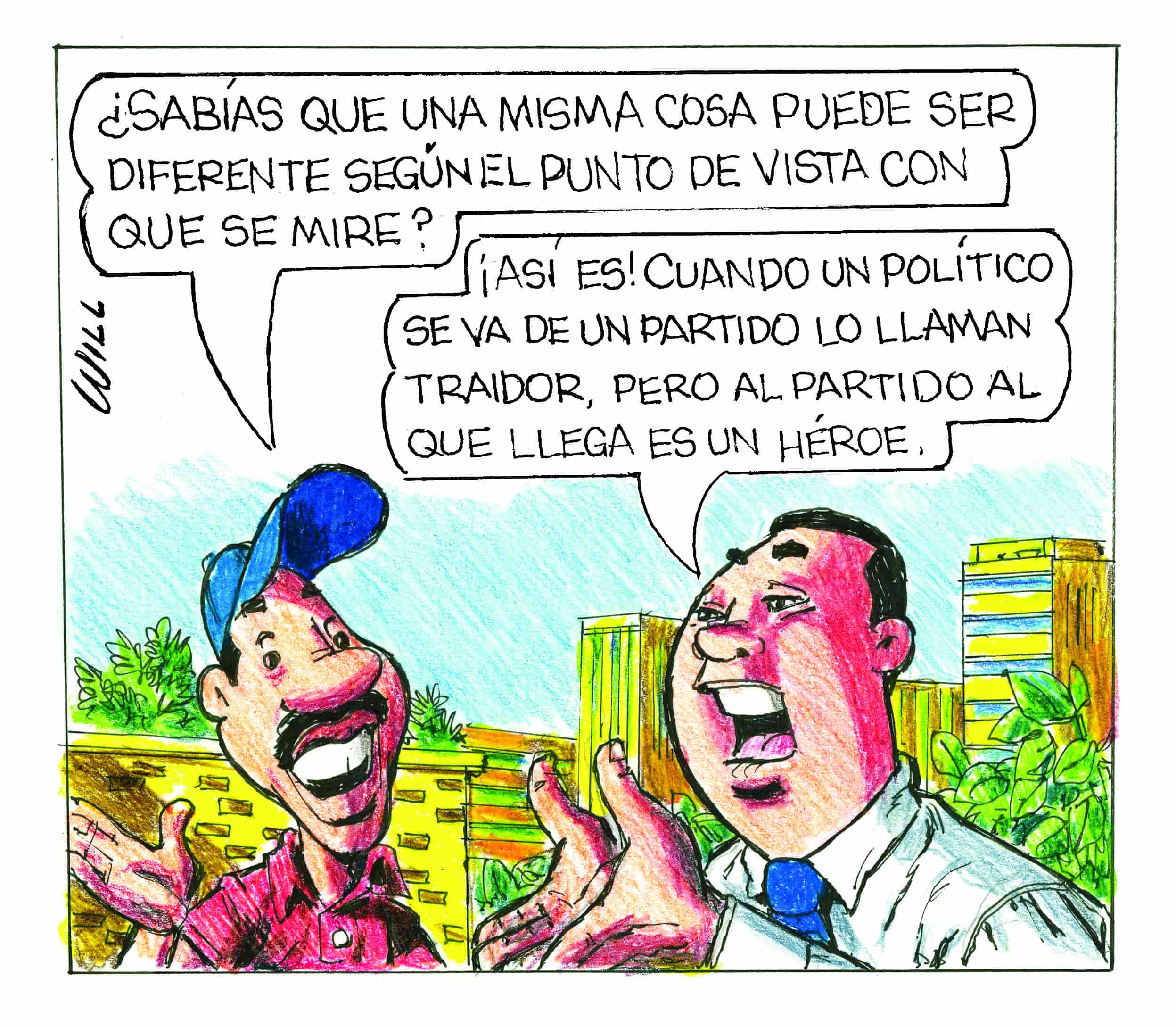 Caricatura de Rosca Izquierda 4 enero 2022