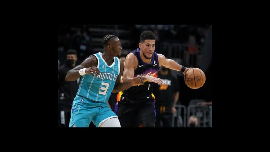 Pese a ausencias, Suns arrollan 133-99 a Hornets Pese a ausencias, Suns arrollan 133-99 a Hornets