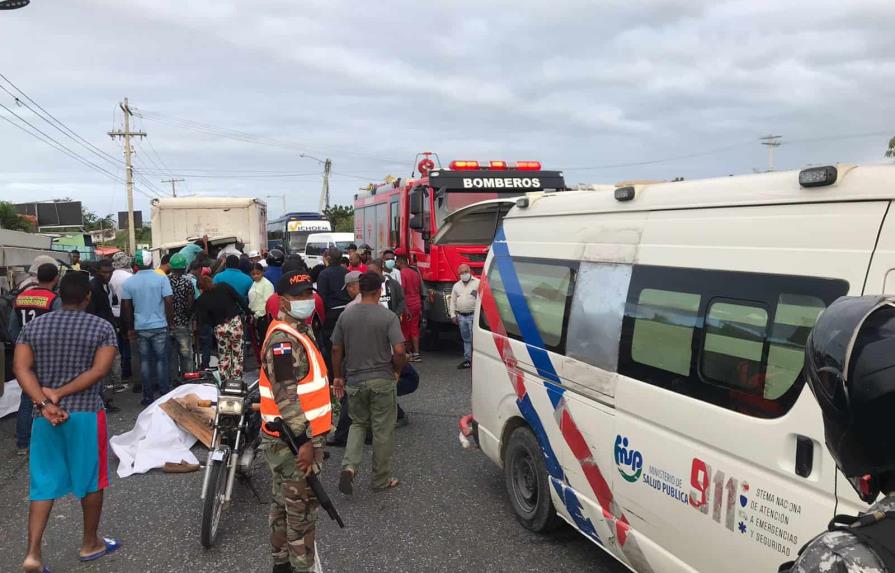 Identifican víctimas de accidente en carretera La Romana-San Pedro de Macorís