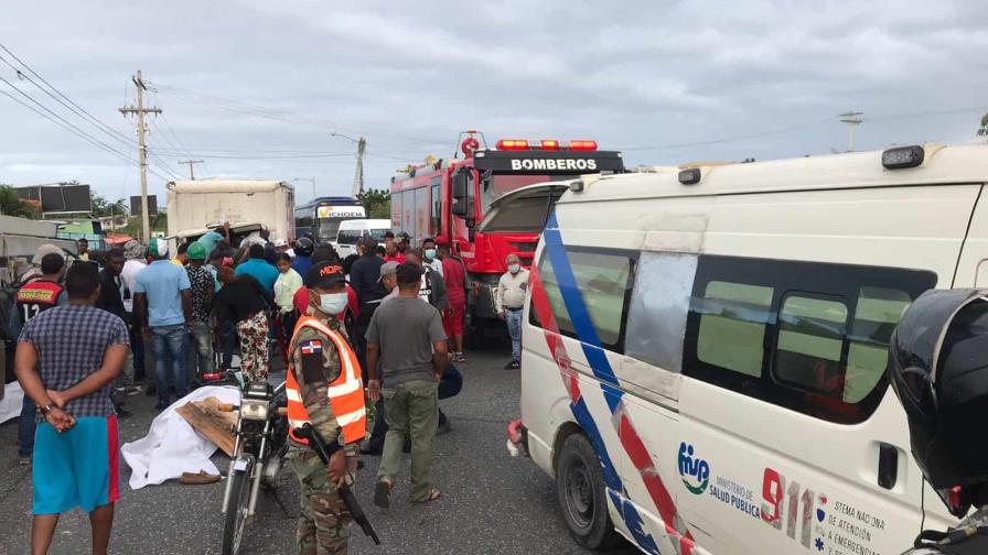 Identifican víctimas de accidente en carretera La Romana-San Pedro de Macorís