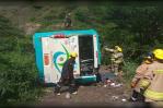Al menos 3 muertos y 18 heridos en accidente de autobús en sur de Ecuador