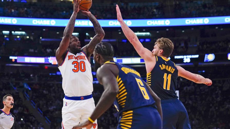 Julius Randle brilla en su regreso y Knicks derrotan a Pacers