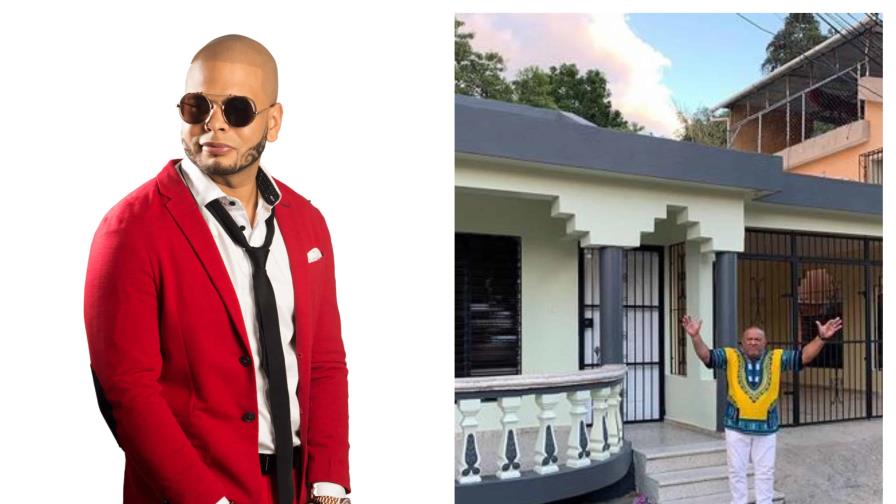 Alá Jazá regala casa a hombre en Santiago y esta fue su peculiar reacción