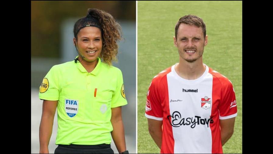 El futbolista expulsado que terminó en romance con la árbitro que lo tranquilizó