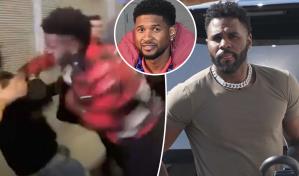 La pelea de Jason Derulo después que lo confundieron con Usher que quedó captada en video
