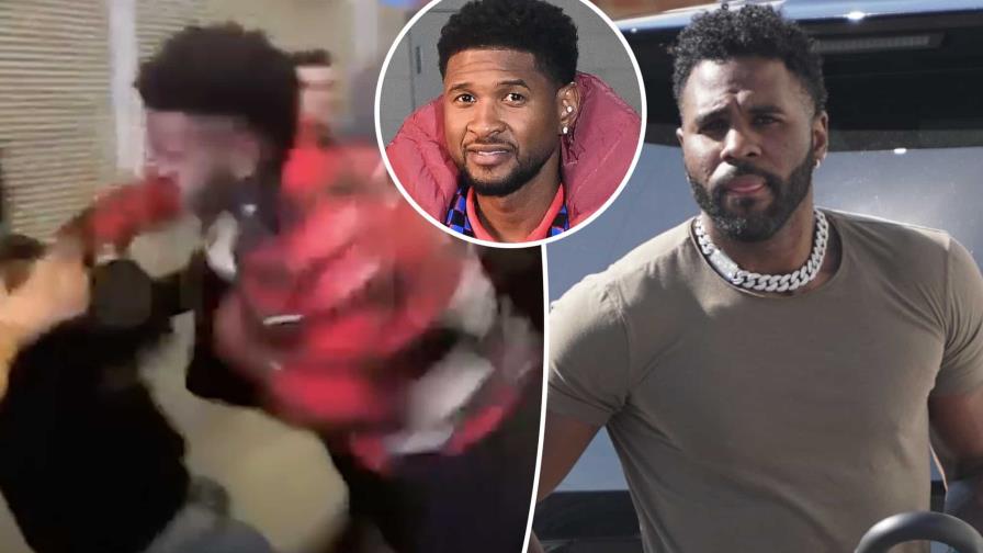 La pelea de Jason Derulo después que lo confundieron con Usher que quedó captada en video La pelea de Jason Derulo después que lo confundieron con Usher que quedó captada en video