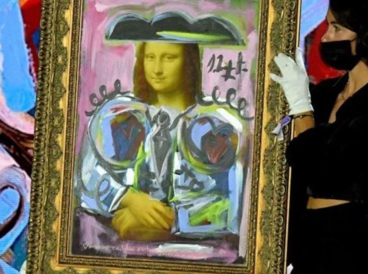 Vendido por 1 millón cuadro Mona Lisa Torera, del español Domingo Zapata