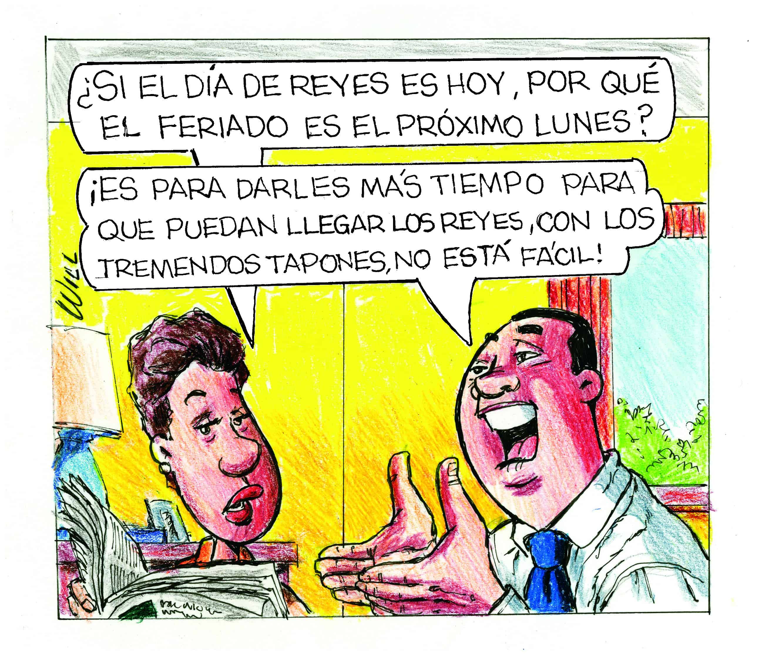 Caricatura de Rosca Izquierda 6 enero 2022