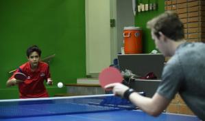 Tenismesista criollo Rafael Cabrera, a sus 14 años posee un gran palmarés y va por más